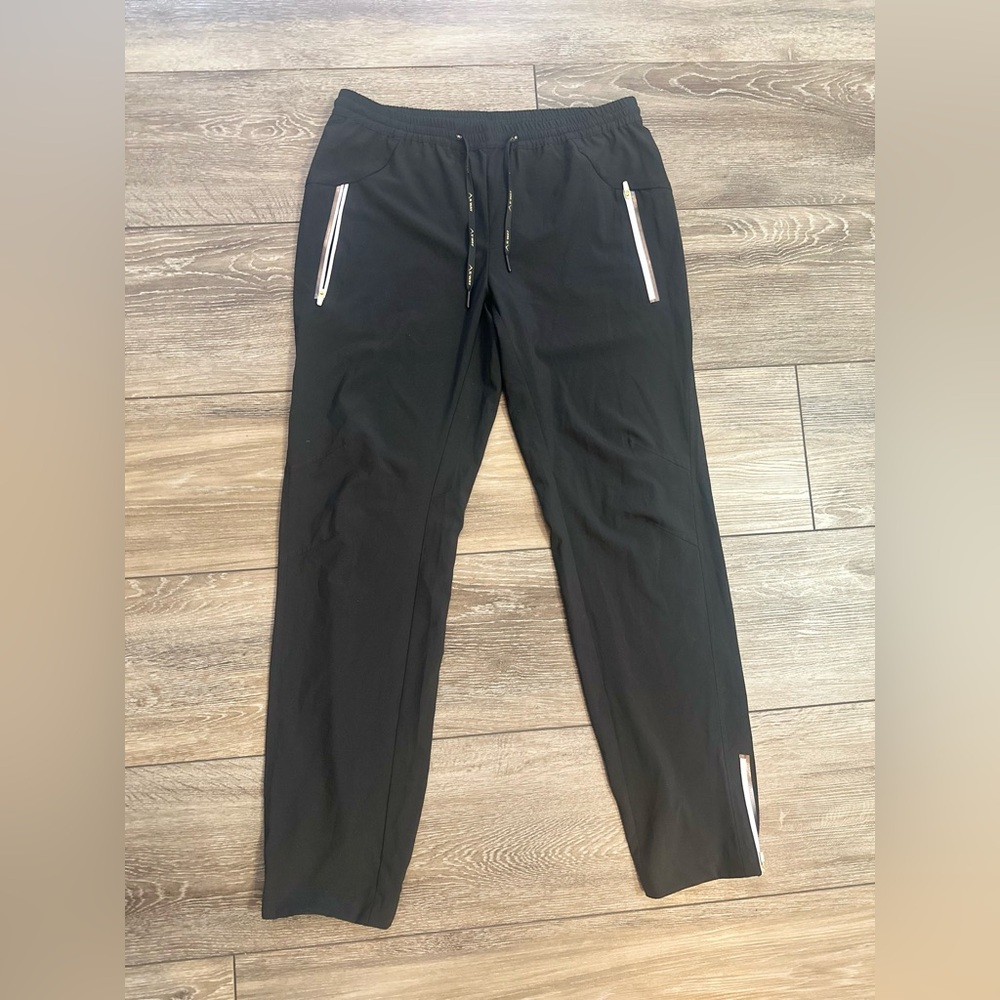 K-Way Joggers with  white Zipper Accents/ woman’s size M